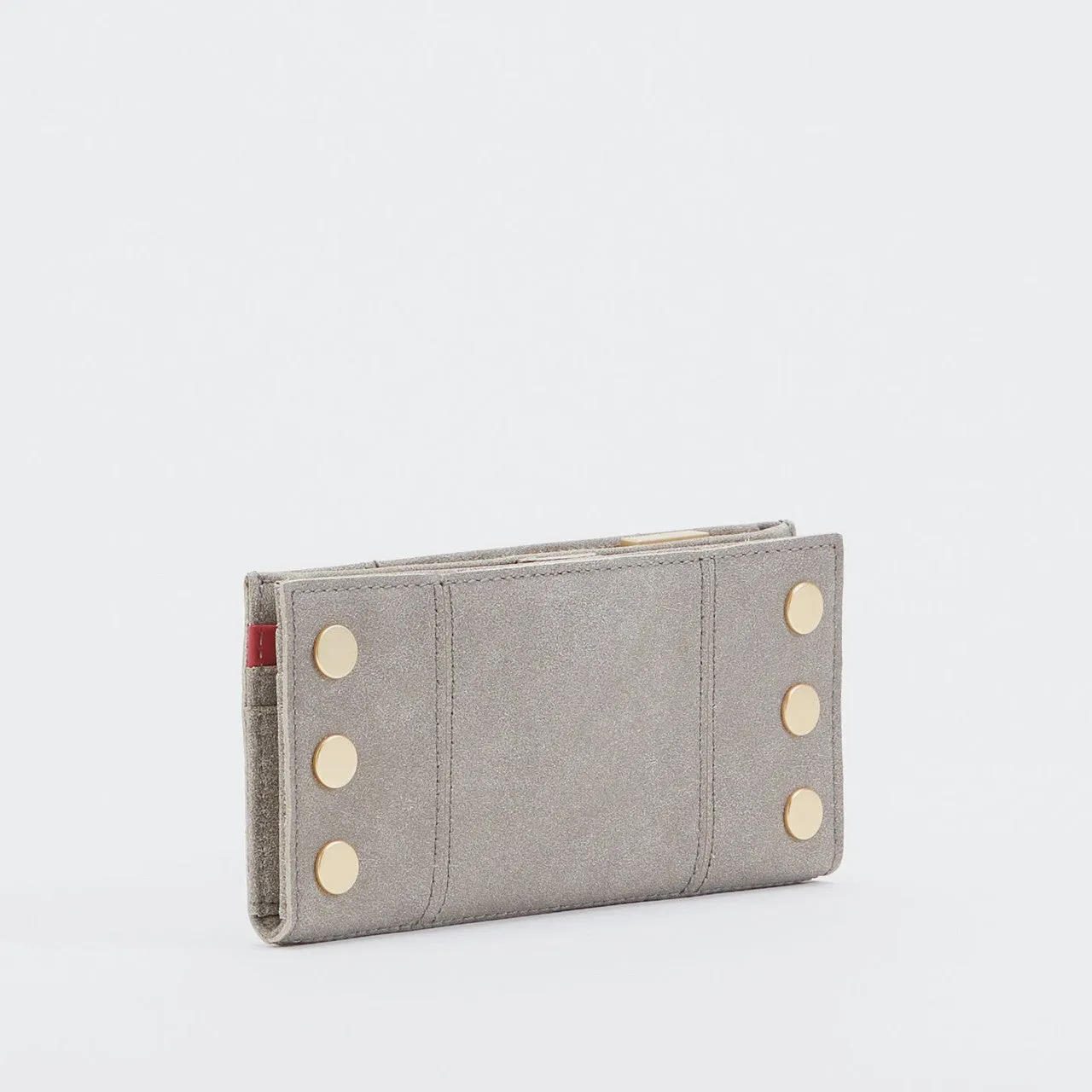 110 North Pewter-Gold Wallet