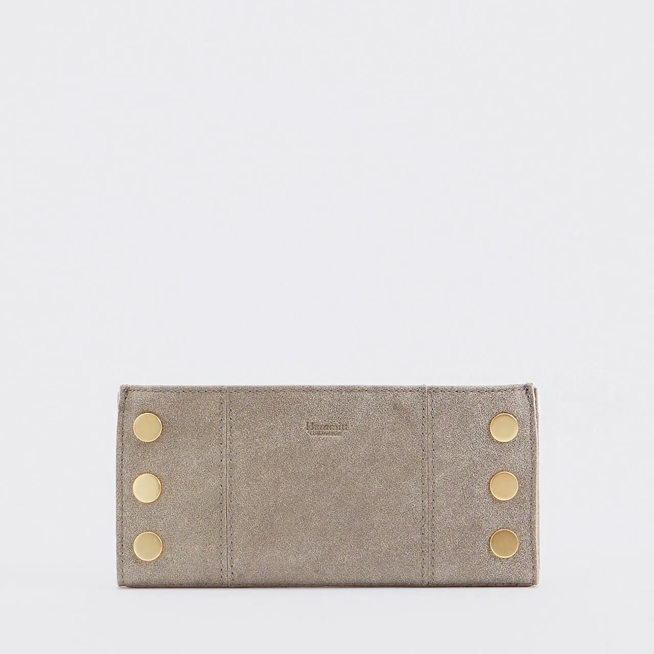 110 North Pewter-Gold Wallet