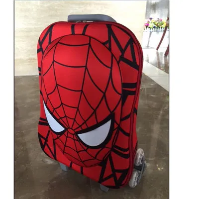 16 Inches Cartoon 3D Extrusion Eva Luggage Kids Climb Stairs Luggage Suitcase Travel Cartoon