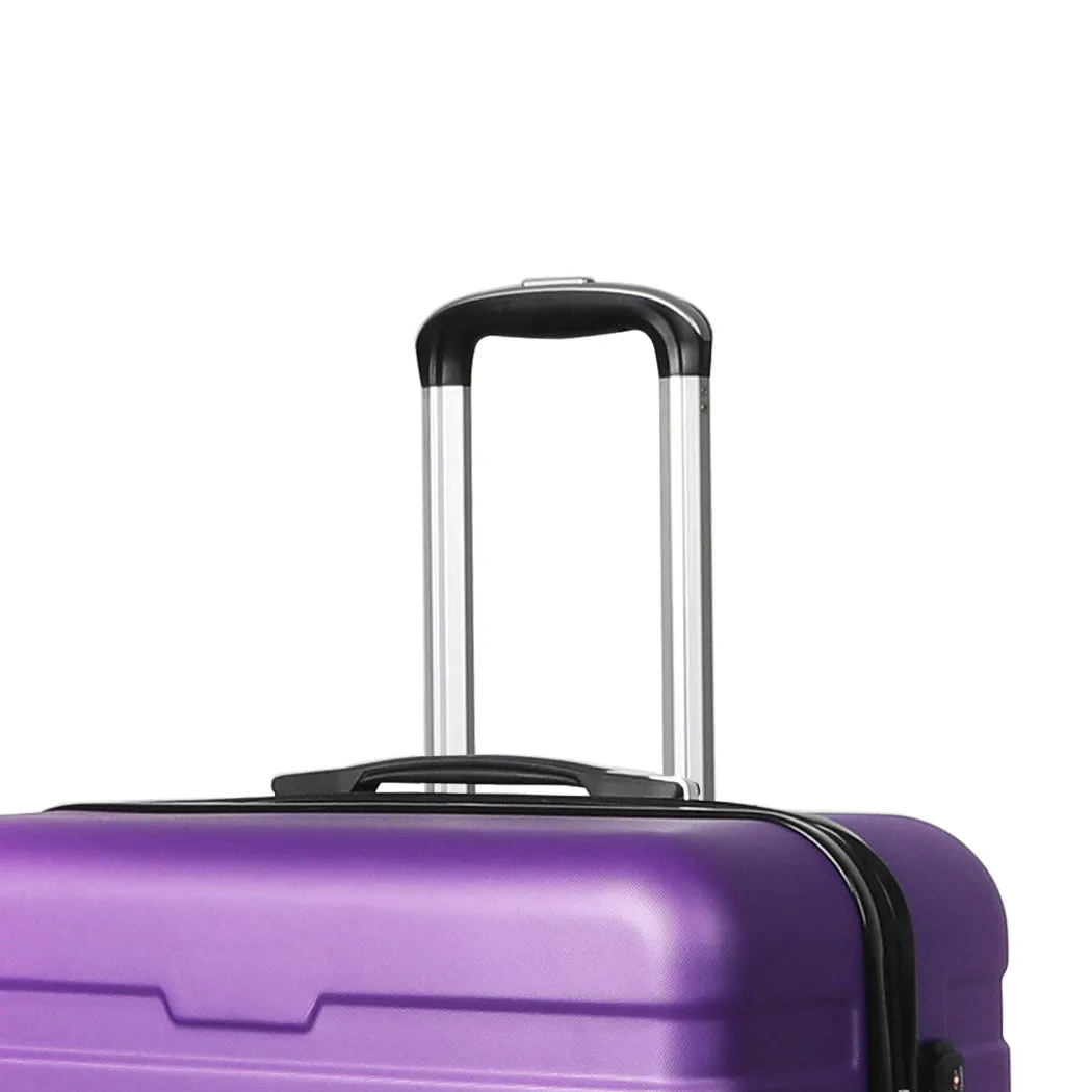 24" Luggage Case Suitcase - Purple