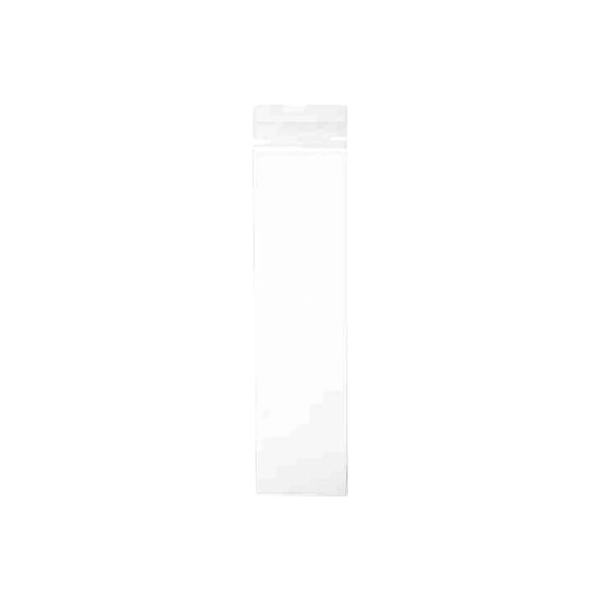 3 x 11 Self Seal Flat Clear Cookie Bag - 100 BAGS - 3" x 11 1/8"