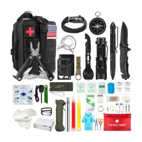 33-In-1 Tactical Camping Accessories Survival First Aid Kit Na-31