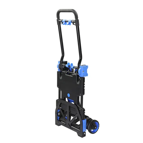 330LBS 2-in-1 luggage trolley blue