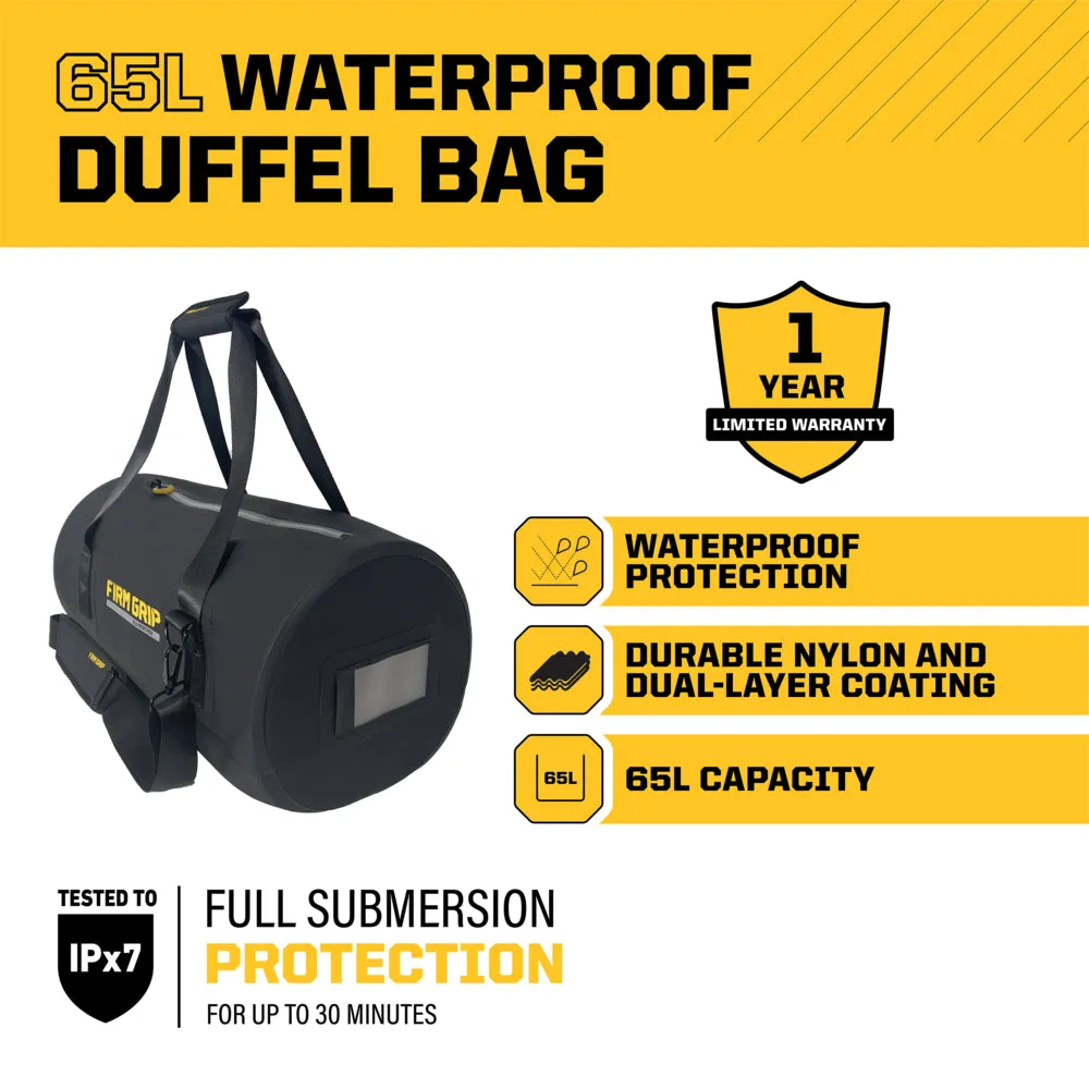 65L WATERPROOF DUFFEL BAG