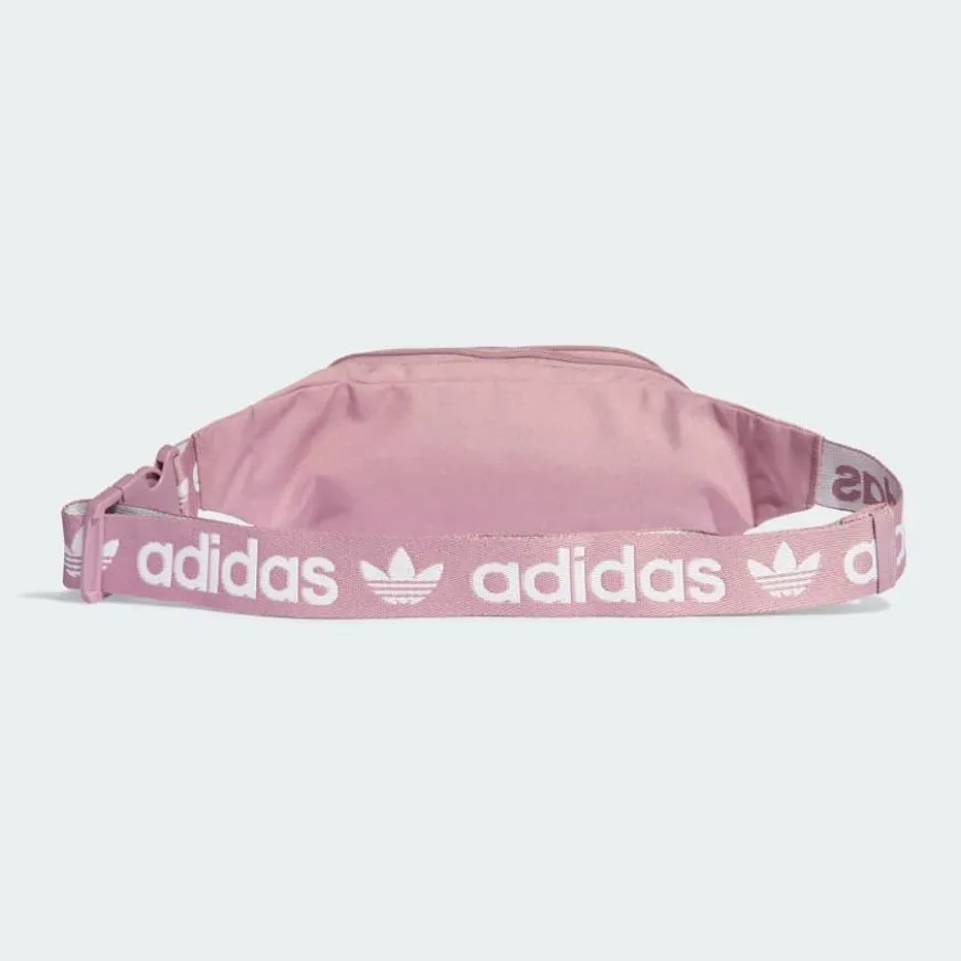 Adidas Branded Webbing Waist Unisex Original Bag Pink