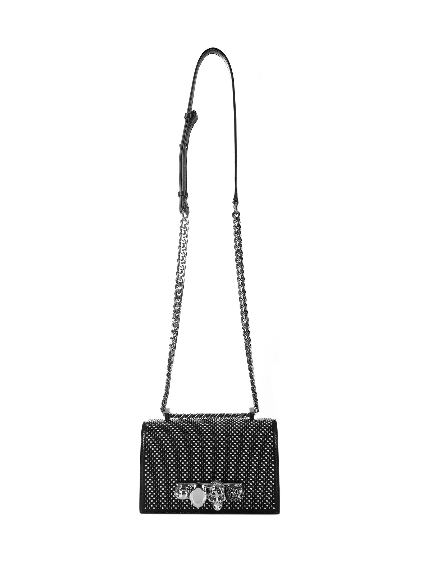 Alexander McQueen Embellished Mini Satchel Bag