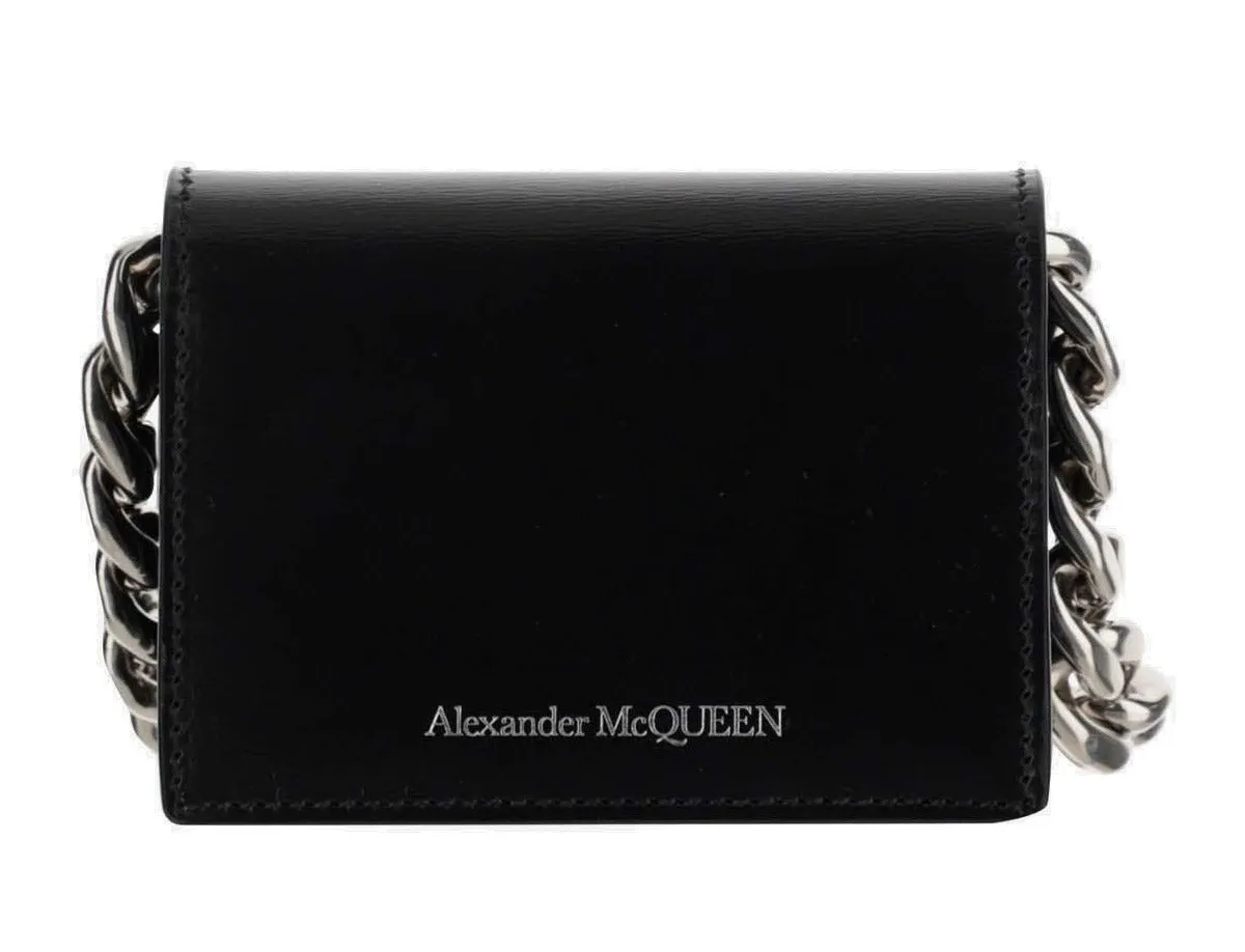 Alexander McQueen Four Ring Micro Crossbody Bag