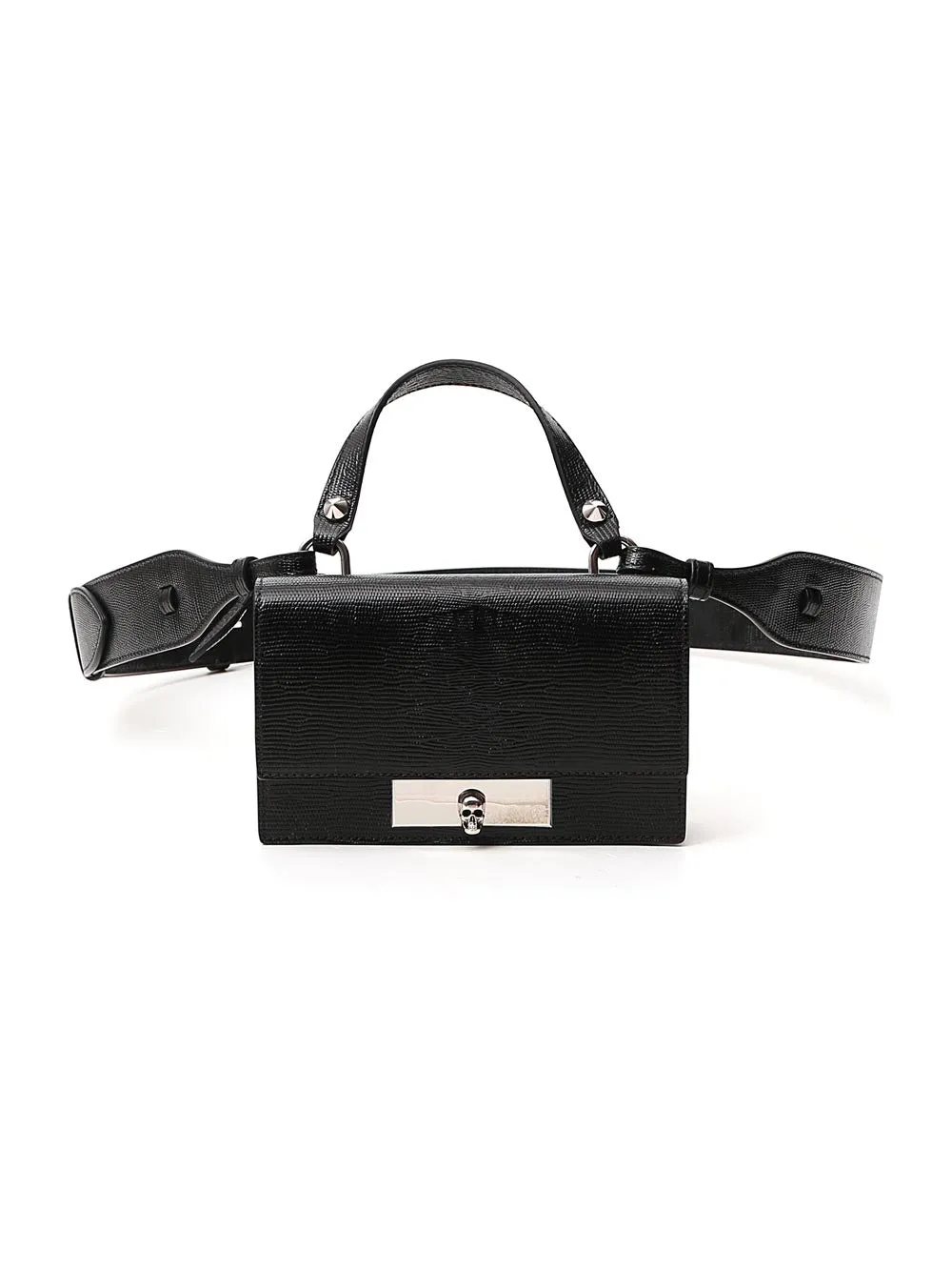 Alexander McQueen Mini Skull Lock Shoulder Bag