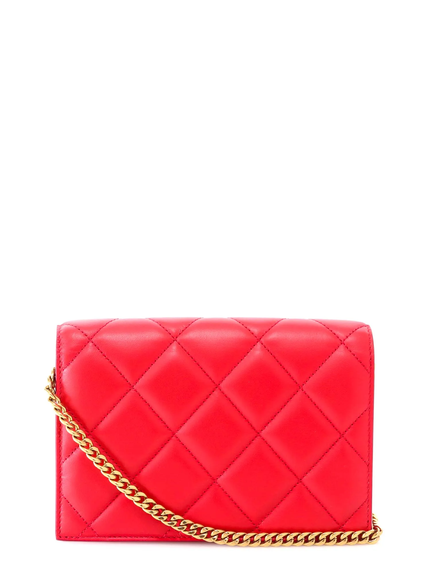 Alexander McQueen Quilted Skull Detail Crossbody Bag