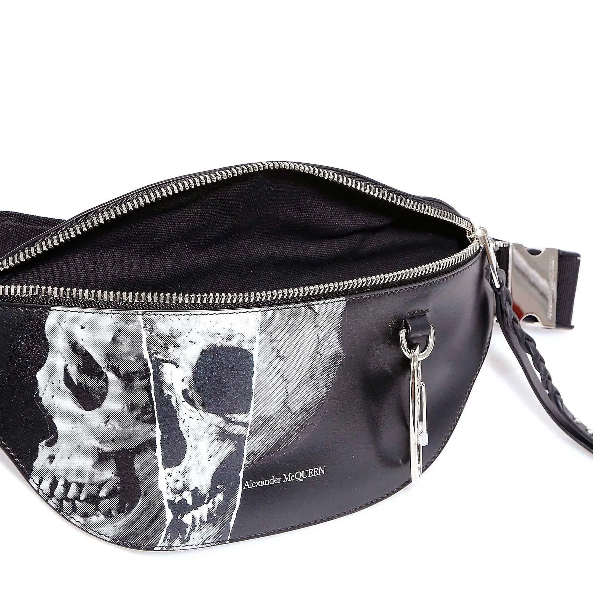 Alexander McQueen Skull Logo Print Belt Bag