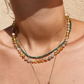 Amber necklace - For you - 45 cm