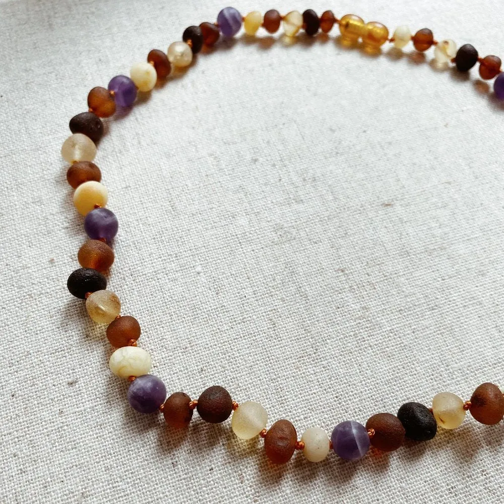 Amber necklace - For you - 45 cm