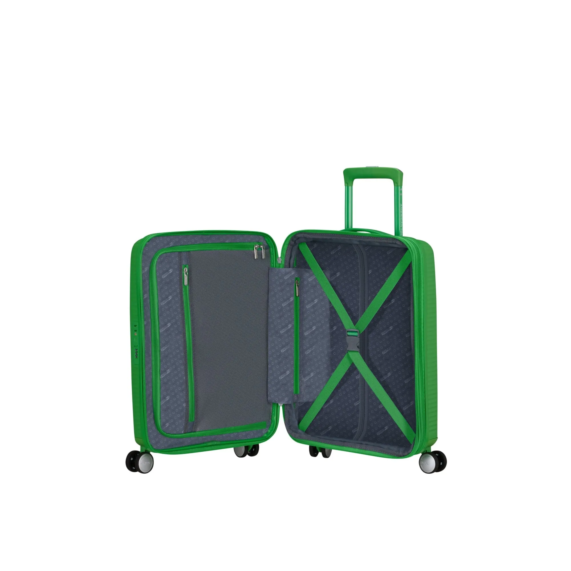 American Tourister SoundBox 55 cm Cabin luggage in Grass Green