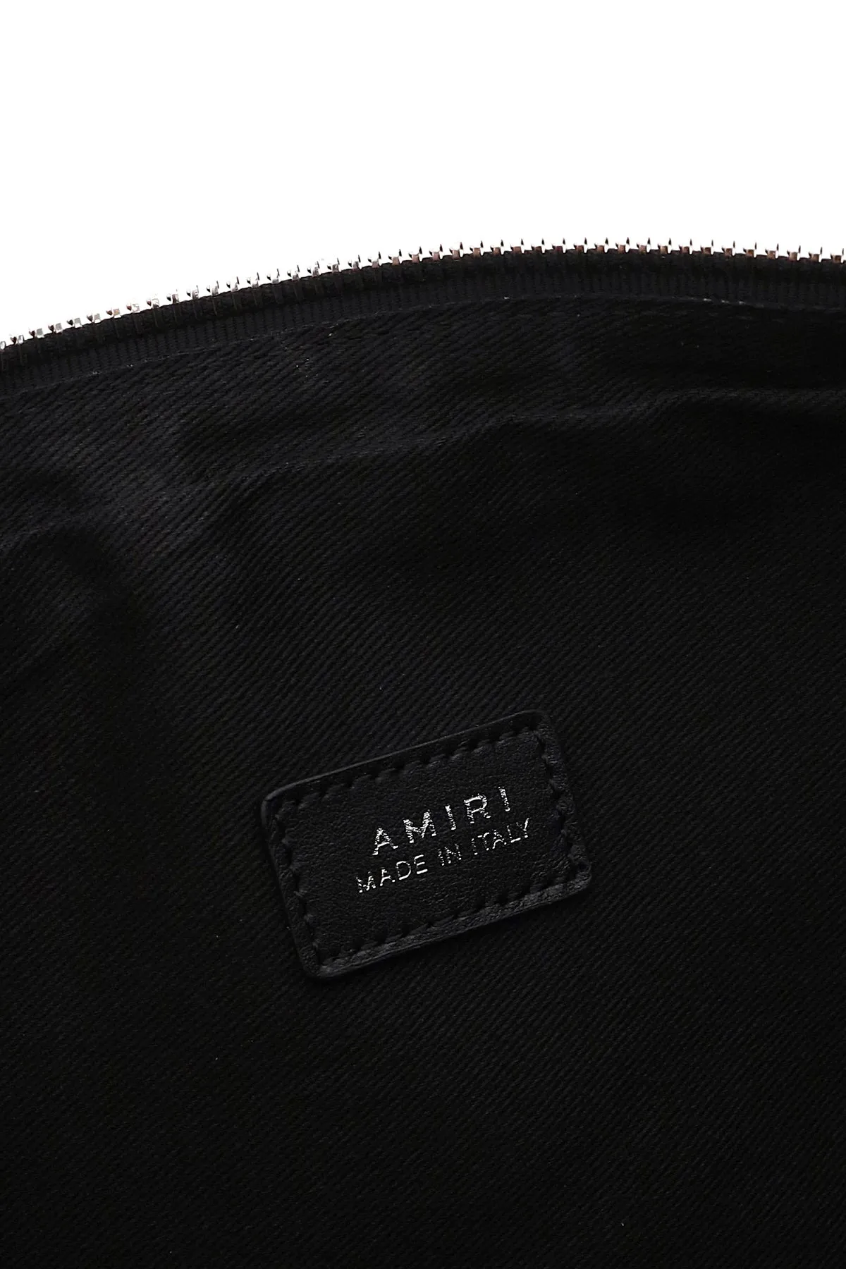 Amiri Logo Embossed Wash Bag