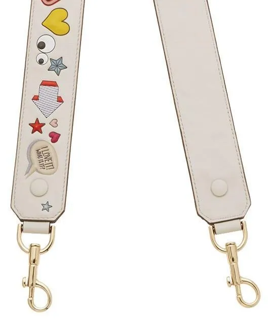 Anya Hindmarch Patch Motif Shoulder Strap