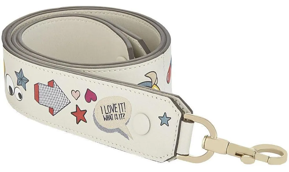 Anya Hindmarch Patch Motif Shoulder Strap