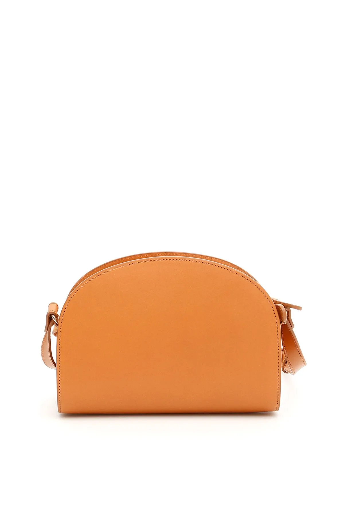 A.P.C. Logo Demi Lune Crossbody Bag