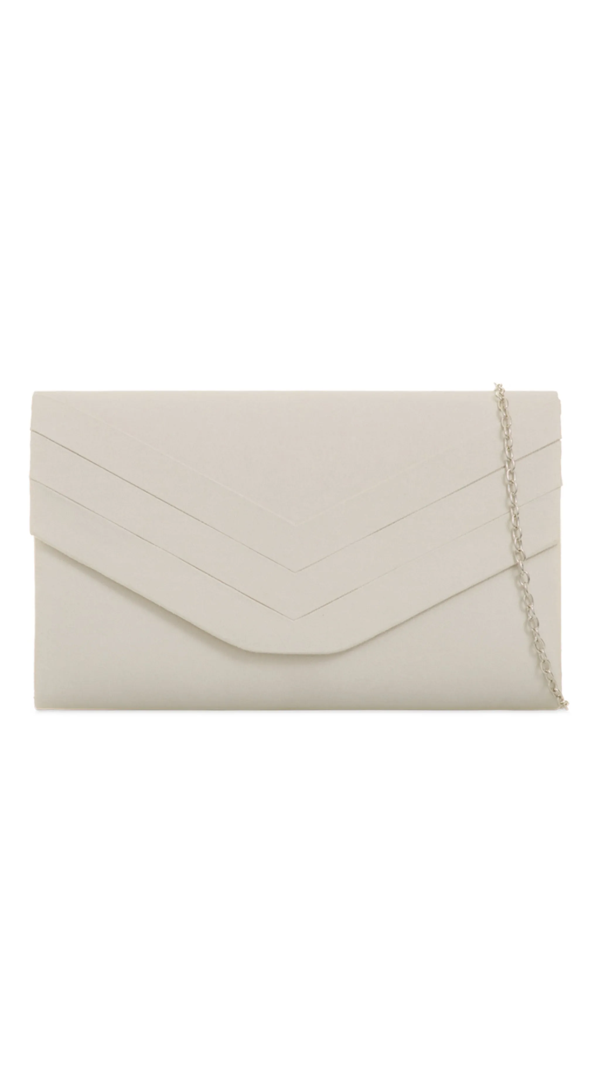 Aria Clutch- Ivory