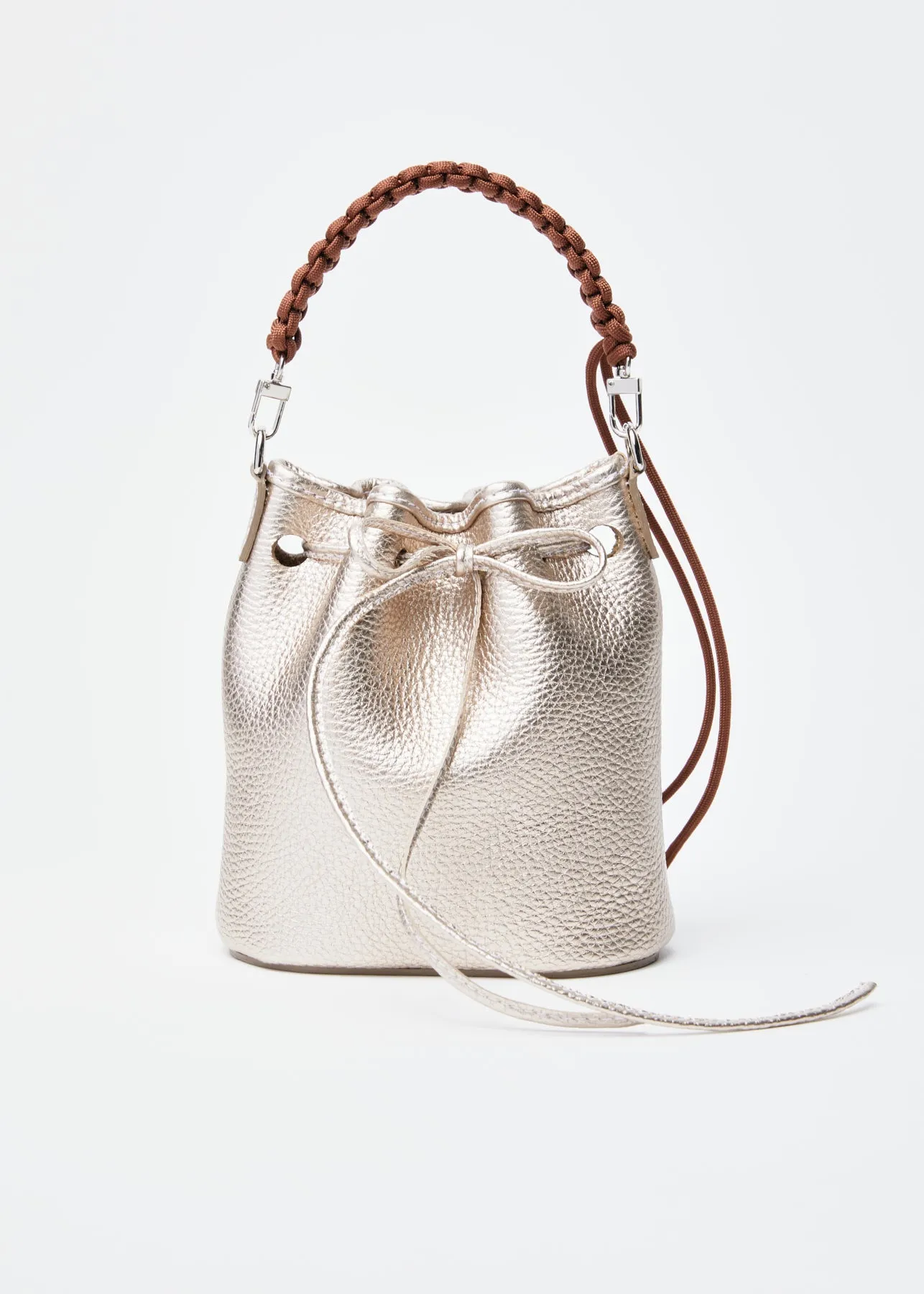 Baby Bucket Bag - Bronze Metallic