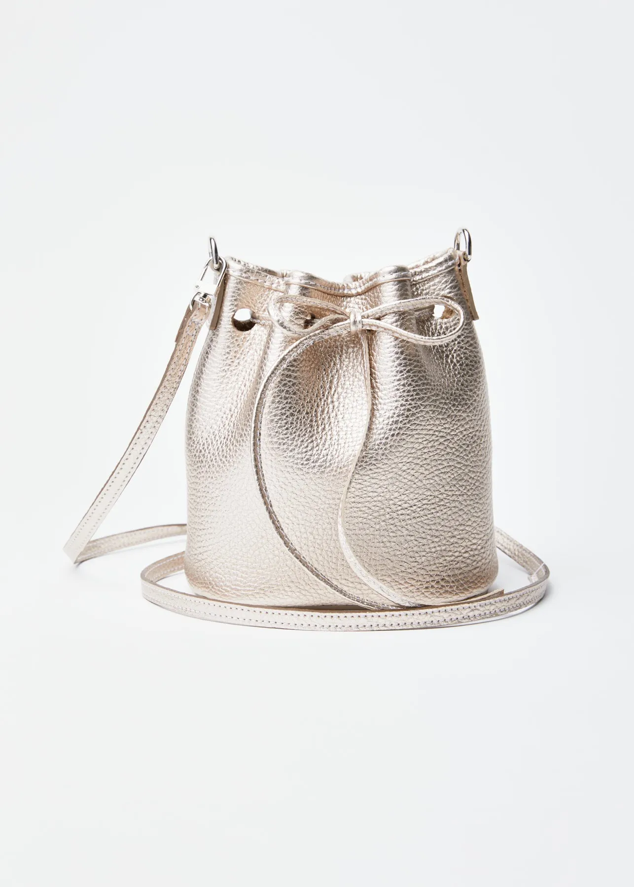 Baby Bucket Bag - Bronze Metallic