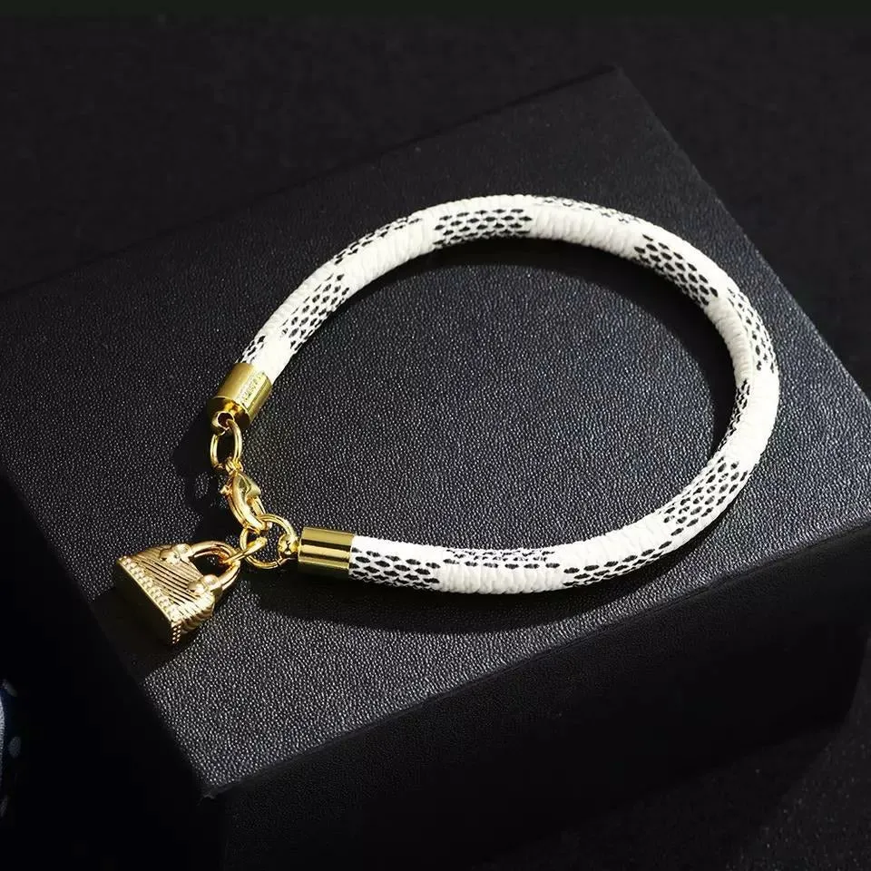 Bag Charm Snake Leather Bracelet