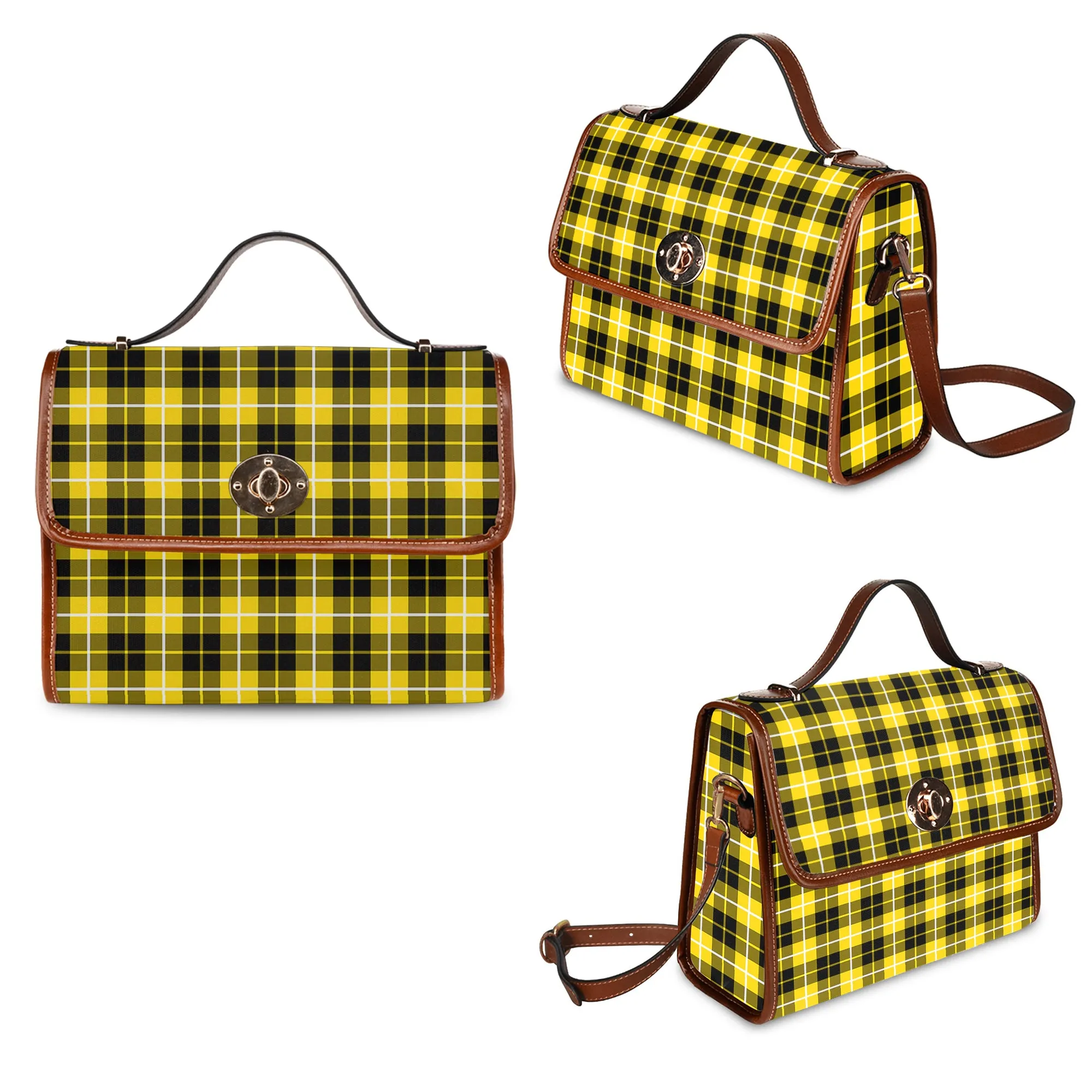 Barclay Dress Modern Tartan Waterproof Canvas Bag