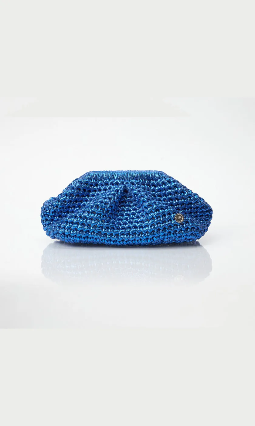 Basilica Clutch - Electric Blue