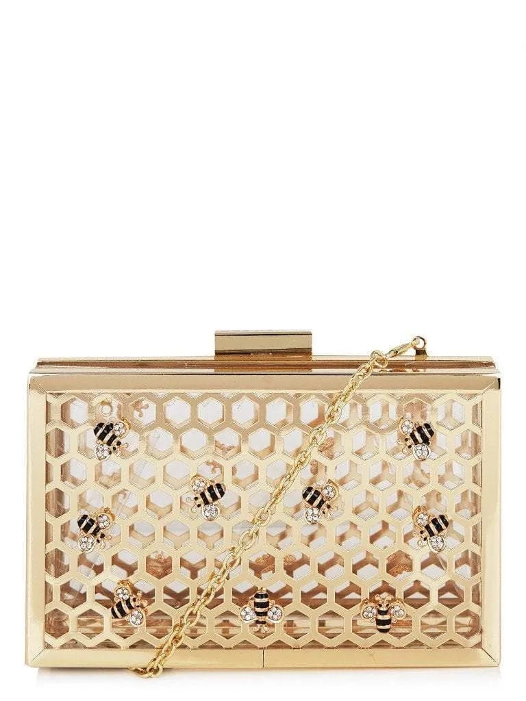 Bee Clutch Bag