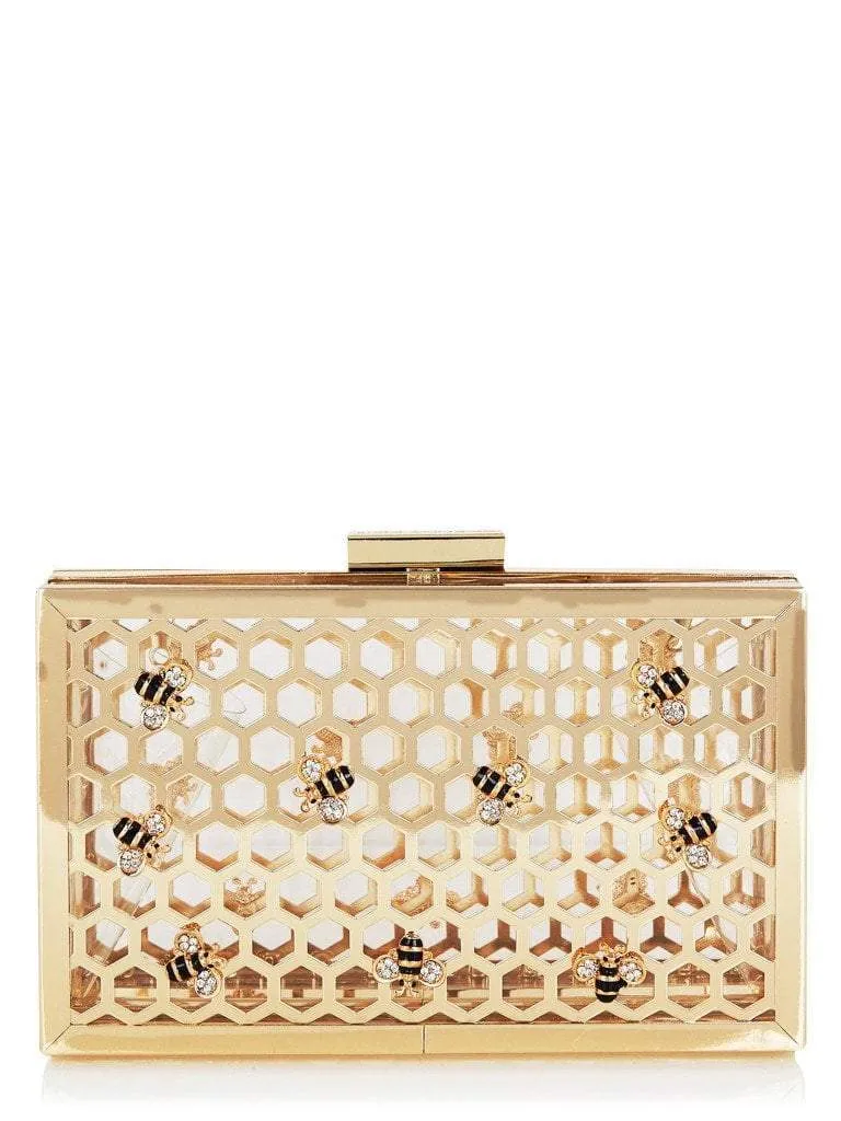 Bee Clutch Bag