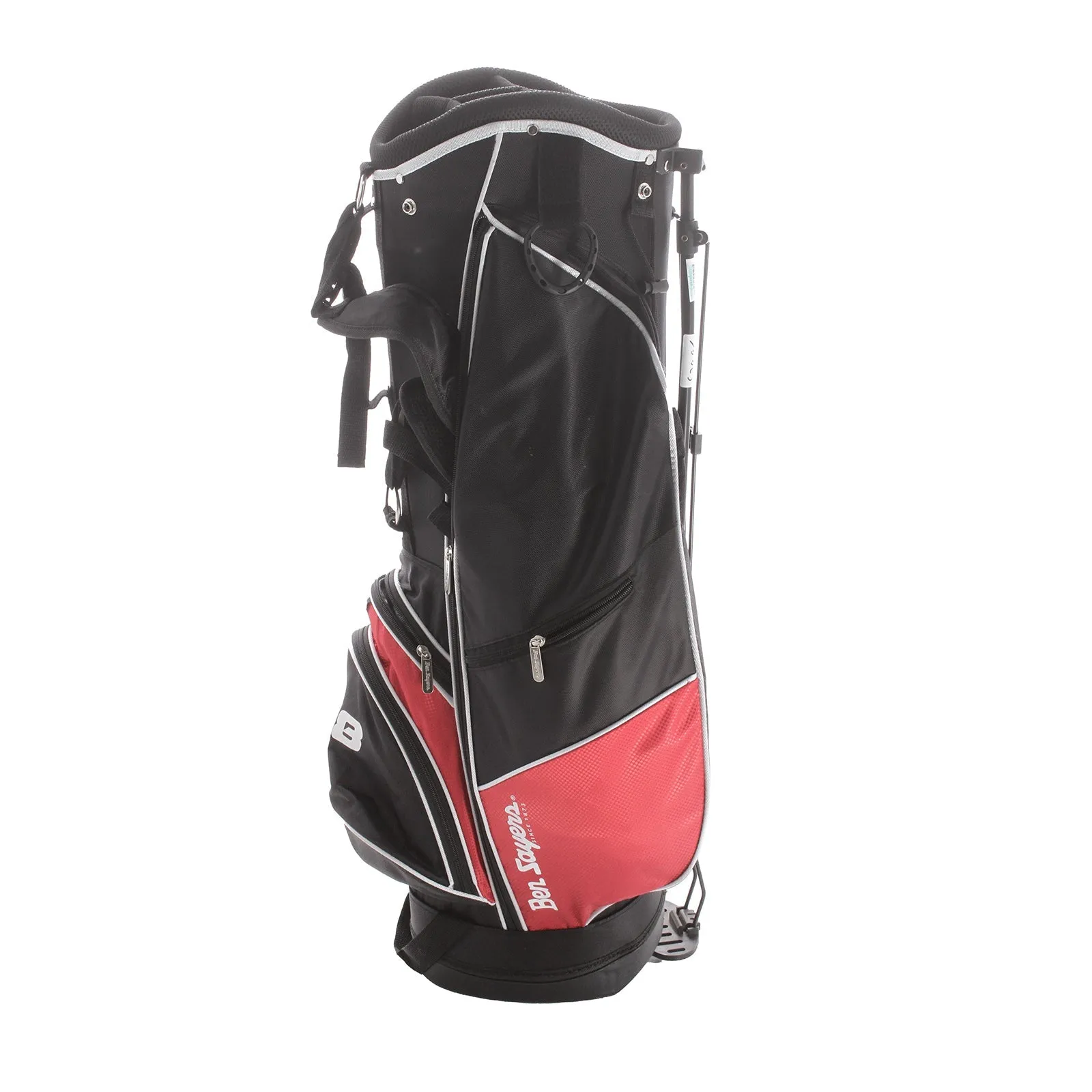 Ben Sayers M8 Stand Bag - Black/Red