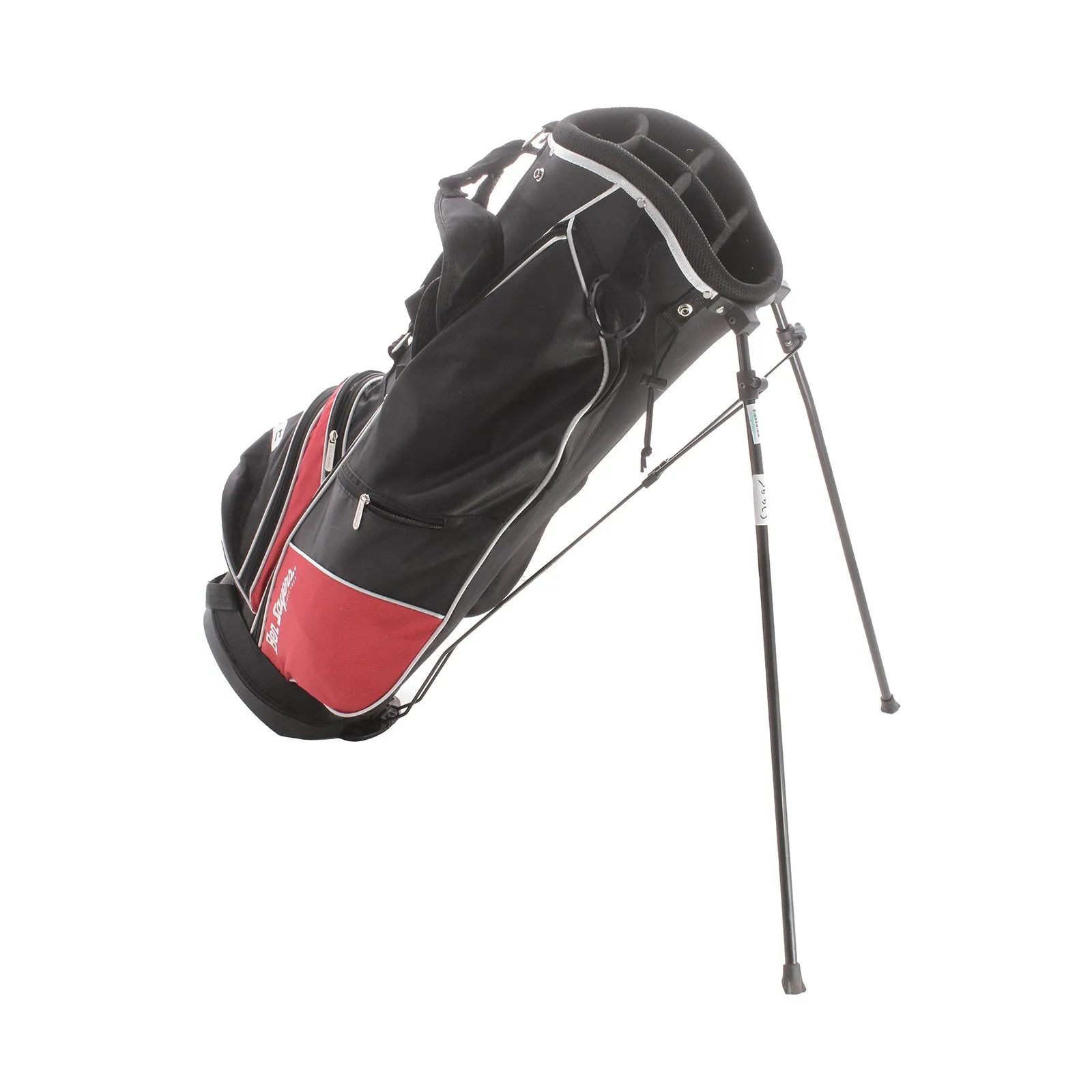 Ben Sayers M8 Stand Bag - Black/Red