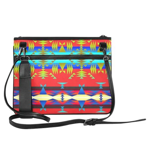 Between the Mountains Greasy Sierra Slim Clutch Bag