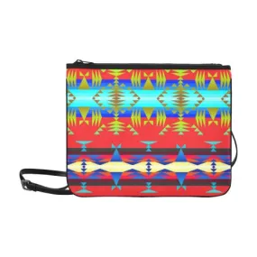 Between the Mountains Greasy Sierra Slim Clutch Bag