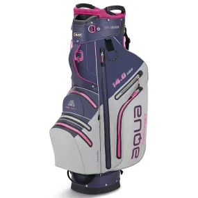 Big Max Aqua Sport 3 Waterproof Cart Bag - Steel/Blue Fuchsia