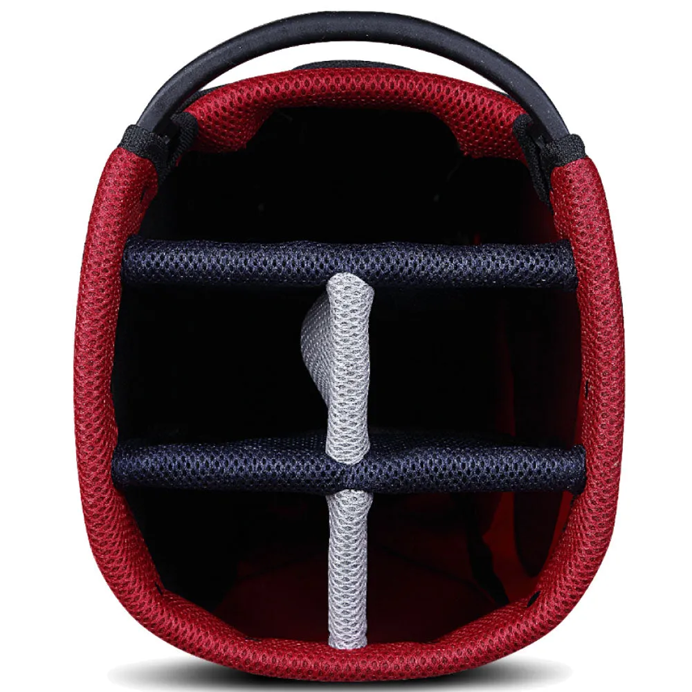 Big Max Dri-Lite Feather Stand Bag - Navy/Red/White