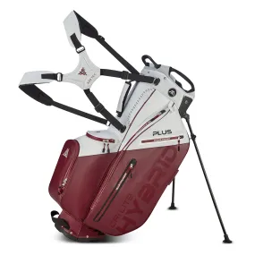 Big Max Dri Lite Hybrid Plus Stand Bag - White/Merlot