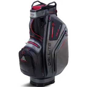 Big Max Dri Lite Tour Cart Bag - Black/Charcoal/Merlot