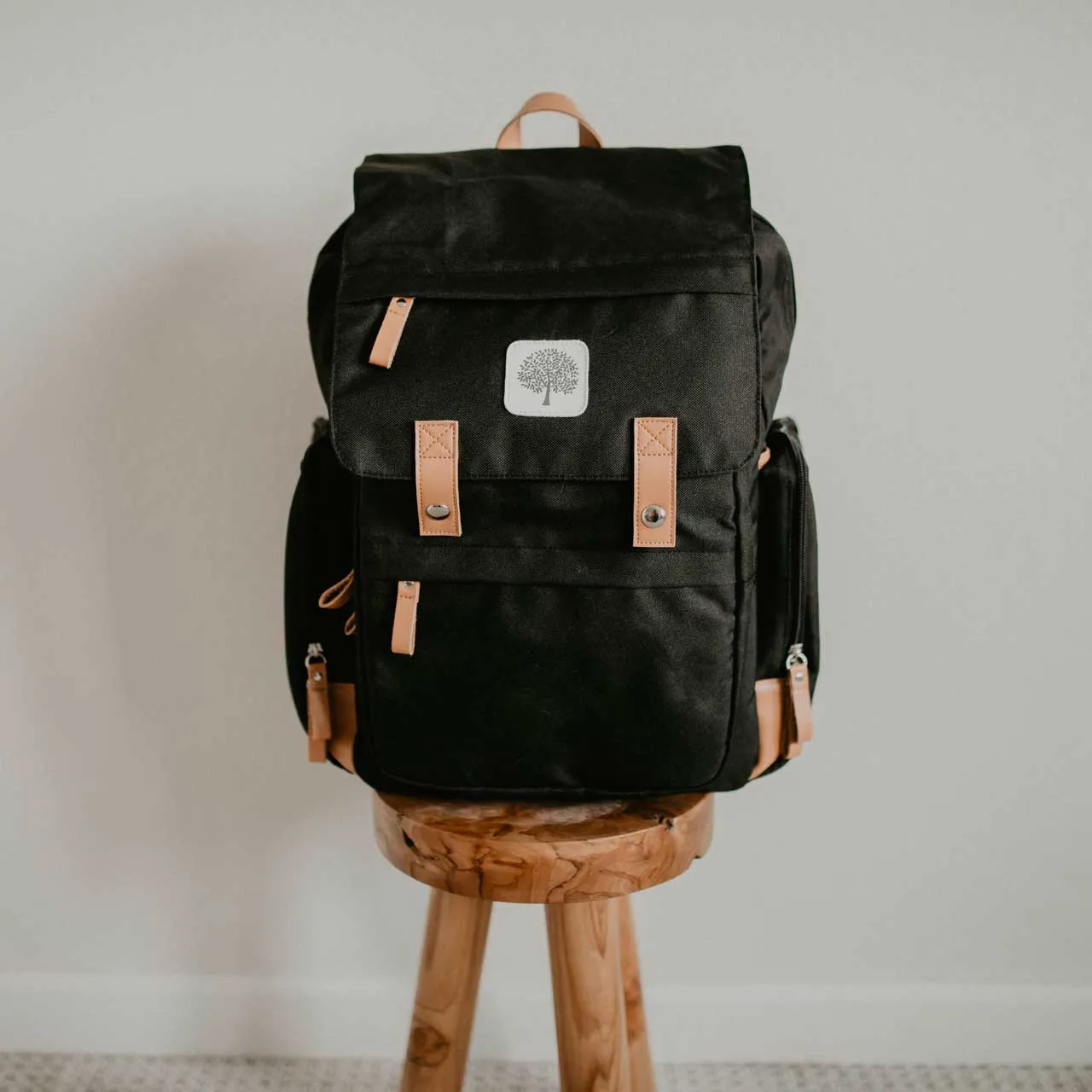 Birch Bag Diaper Backpack - Black