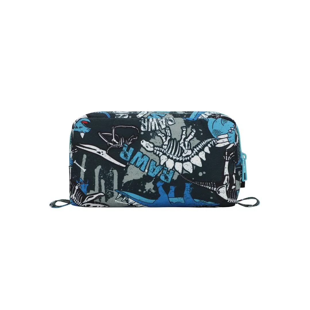 Black And Blue Roar Pencil Case