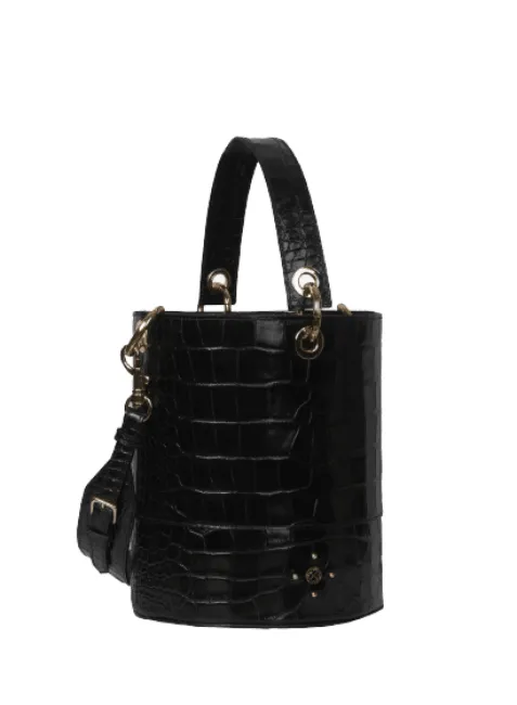 BLACK BANGKOK BUCKET BAG