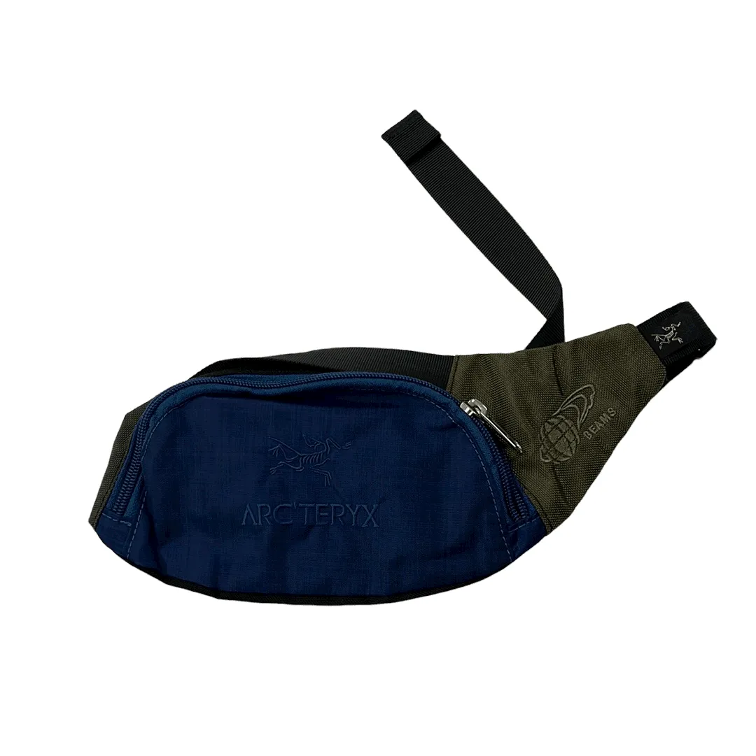 Blue, Green   Black Arc'Teryx x Beams FW17 Waist Bag