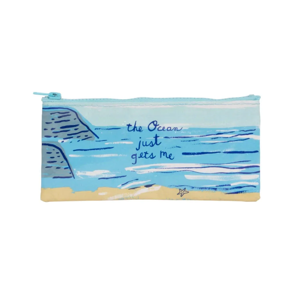 BLUE Q PENCIL CASE OCEAN GETS ME