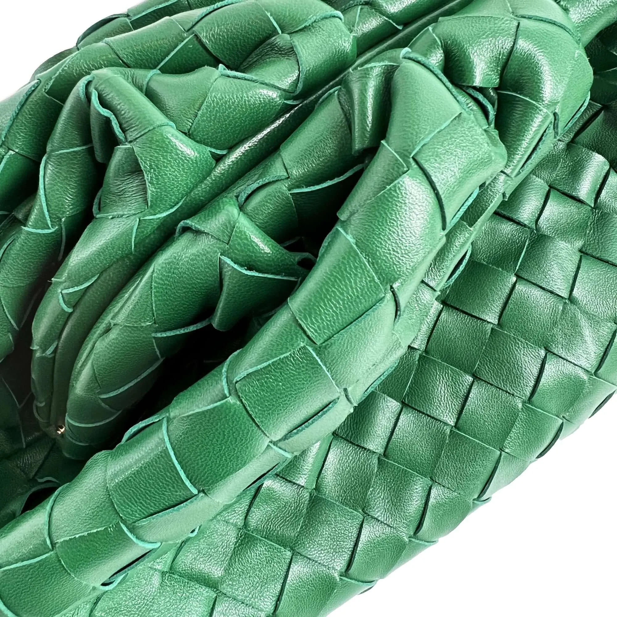 Bottega Veneta The pouch Intrecciato clutch Bag green