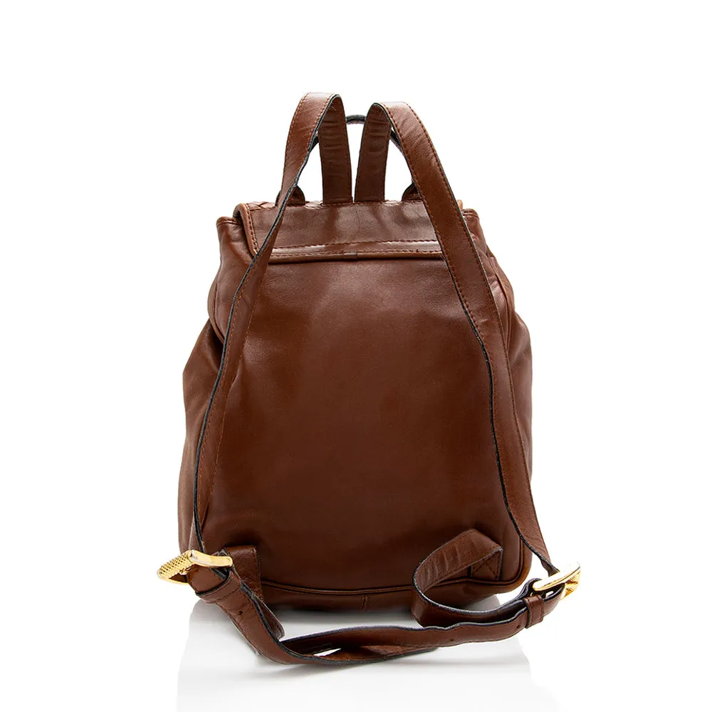 Bottega Veneta Vintage Intrecciato Nappa Backpack (SHF-18566)