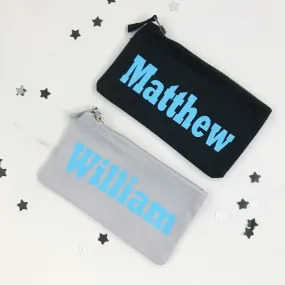 Boys Personalised Pencil Case