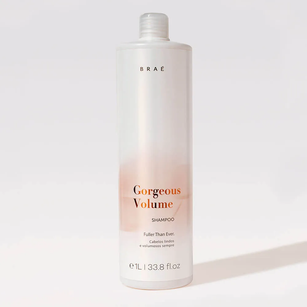 BRAE - Gorgeous Volume Shampoo for Fine Hair, 1L