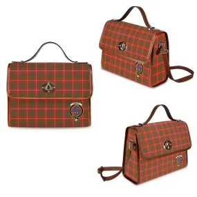 Bruce Modern Tartan Waterproof Canvas Bag with Family Crest