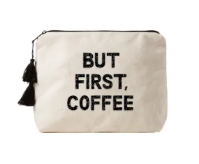 BUT FIRST, COFFEE - Crystal Bikini Bag Clutch