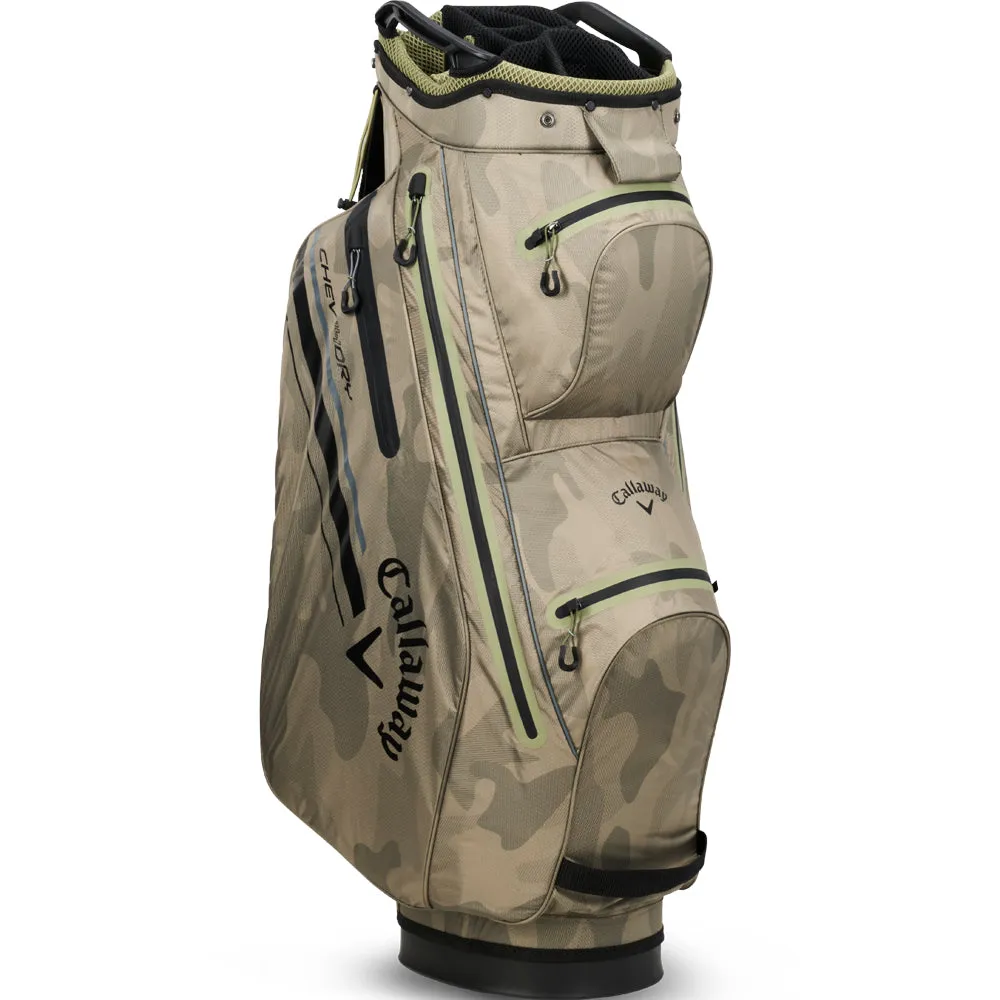 Callaway Chev Dry 14 Waterproof Cart Bag - Olive Camo