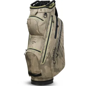 Callaway Chev Dry 14 Waterproof Cart Bag - Olive Camo